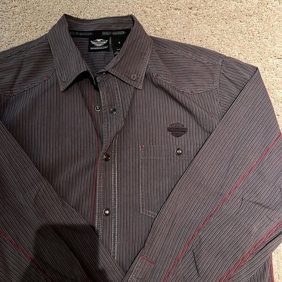 Harley Davidson Button Down - Picture 2 of 3